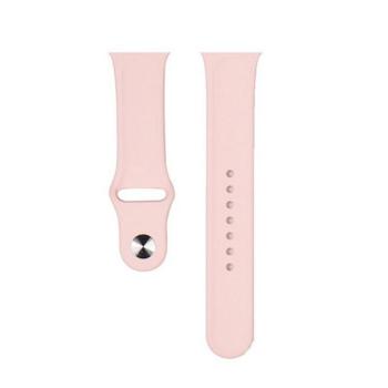 DEVIA DELUXE SPORT pótszíj (egyedi méret, kicsi, szilikon, állítható) RÓZSASZÍN Apple Watch Series 5 40mm, Watch Series 4 40mm, Watch Series 3 38mm kép