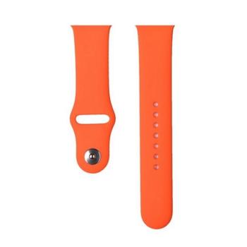 DEVIA DELUXE SPORT pótszíj (egyedi méret, nagy, szilikon, állítható) NARANCSSÁRGA Apple Watch Series 5 44mm, Watch Series 4 44mm, Watch Series 3 42mm kép