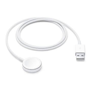 DEVIA EA398 Kitone USB-A Magnetic Wireless Apple iWatch Töltő - Fehér kép