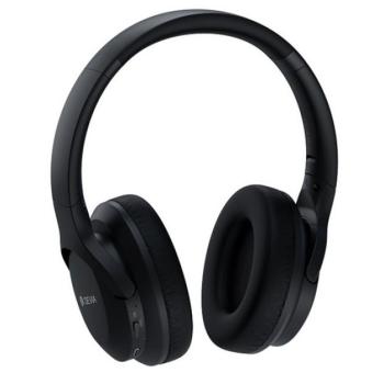 DEVIA EARBASS PRO1 bluetooth fejhallgató SZTEREO (v5.3, mikrofon, aktív zajszűrő, összehajtható) FEKETE kép