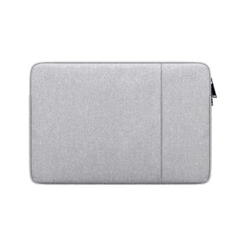 DEVIA JUSTYLE tok fekvő, textil LAPTOP/NOTEBOOK/TABLET (univerzális, vízálló, 15-16.2&quot; méret) SÖTÉTSZÜRKE kép