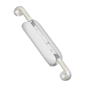 DEVIA SMART M3 bluetooth fülhallgató SZTEREO (v5.2, TWS, mikrofon, IPX4 vizálló + töltőtok) FEHÉR kép