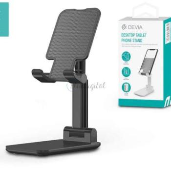 Devia univerzális asztali telefon/tablet tartó max. 11&quot; méretű készülékhez - Devia Desktop Tablet/Phone Stand - fekete kép