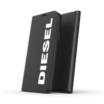 Diesel Core iPhone 12/12 Pro fekete/fehér könyvtok kép