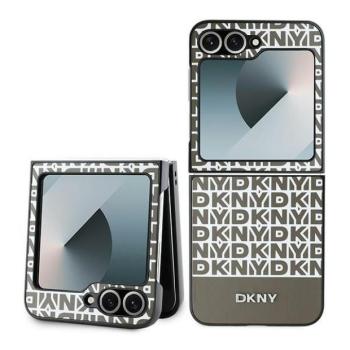 DKNY DKHCZF6PSOSPW Repeat Pattern Bottom Stripe tok Samsung Galaxy Z Flip6 F741 - barna kép