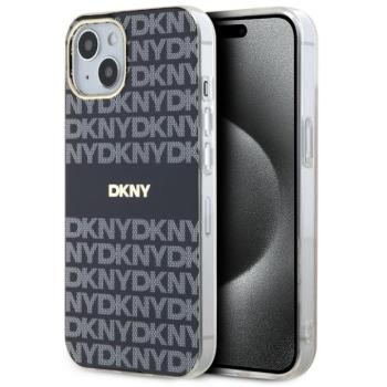 DKNY DKHMP14SHRHSEK IML Mono &amp; Stripe MagSafe-kompatibilis tok iPhone 14 - fekete kép