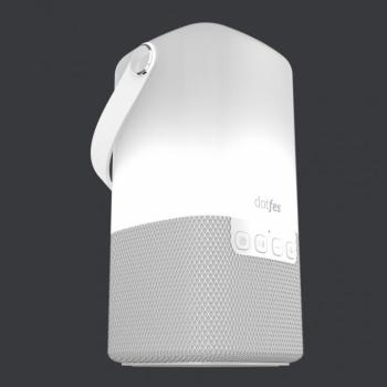 Dotfes H05 fehér bluetooth hangszóró+lámpa kép