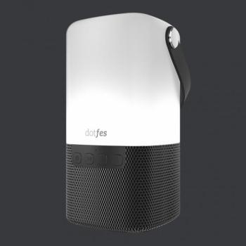 Dotfes H05 fekete bluetooth hangszóró+lámpa kép