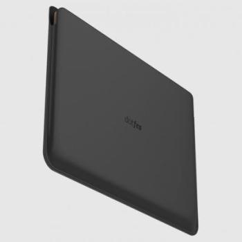 Dotfes L03 fekete PU bőr prémium beledugós laptop táska (Macbook Pro / Air 15&quot;) kép