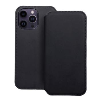 Dual Pocket Apple iPhone 14 Pro Max, flip tok, fekete kép