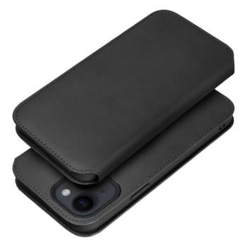 Dual Pocket Book case IPHONE 15 PRO fekete tok kép
