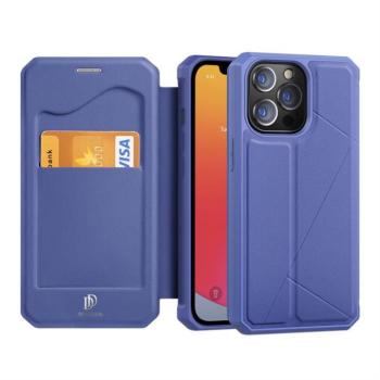 DUD DUCIS SKIN X flipes kihajtható tok iPhone 13 Pro Blue kép