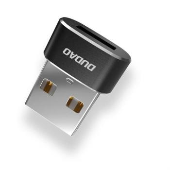 Dudao átalakító Type-c USB USB adapter csatlakozó fekete (L16AC fekete) kép