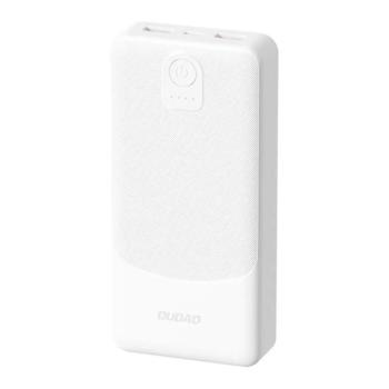 Dudao K10Pro powerbank 2xUSB-A csatlakozással 20000mAh 2.4A - fehér kép