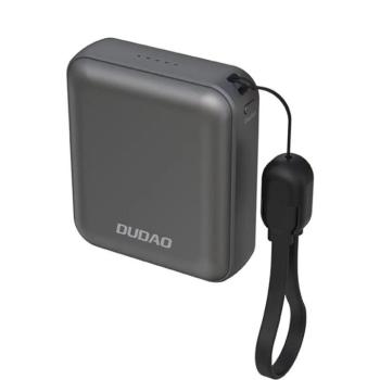Dudao K22+ powerbank + Type-C - Type-C kábellel 10000mAh 22.5W - szürke kép