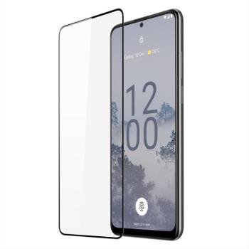 Dux Ducis 10D edzett üveg Nokia X30 9H edzett üveg fekete kerettel kép