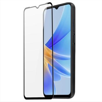 Dux Ducis 9D edzett üveg Oppo A17 9H edzett üveg fekete kerettel kép