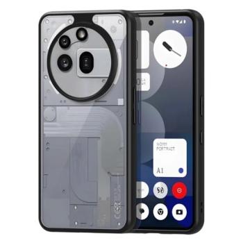 DUX DUCIS AIMO szilikon telefonvédő (ütésállóság, kameravédő, matt) FEKETE Nothing Phone (3a) Pro kép