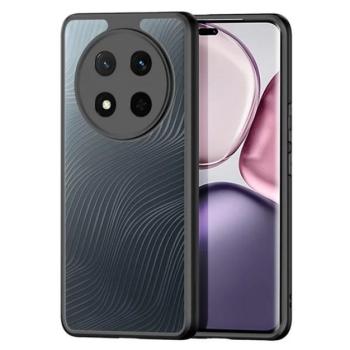 DUX DUCIS AIMO szilikon telefonvédő (ütésállóság, kameravédő, matt, hullám) FEKETE Honor Magic7 Lite kép