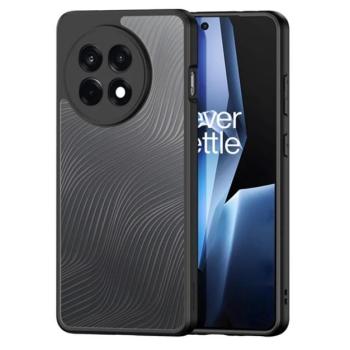 DUX DUCIS AIMO szilikon telefonvédő (ütésállóság, kameravédő, matt, hullám) FEKETE OnePlus 13R 5G kép