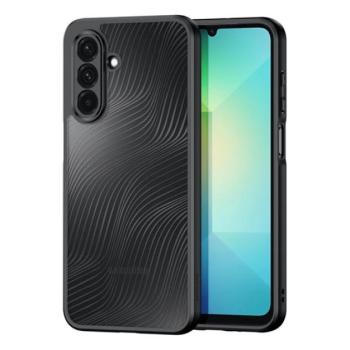 DUX DUCIS AIMO szilikon telefonvédő (ütésállóság, kameravédő, matt, hullám) FEKETE Samsung Galaxy A26 5G (SM-A266) kép