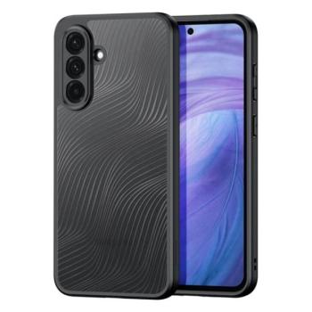 DUX DUCIS AIMO szilikon telefonvédő (ütésállóság, kameravédő, matt, hullám) FEKETE Samsung Galaxy A56 5G (SM-A566), Galaxy A36 5G (SM-A366) kép