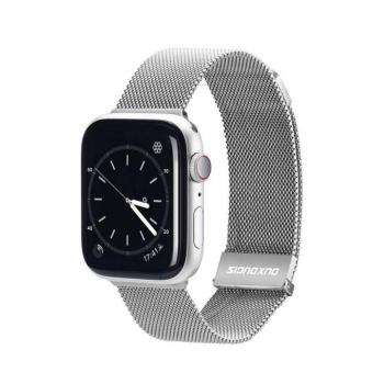 Dux Ducis Apple Watch 42/44/45mm milánói szíj, ezüst kép