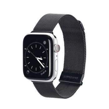 Dux Ducis Apple Watch 42/44/45mm milánói szíj, fekete kép
