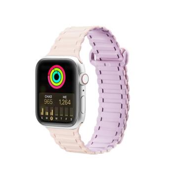 Dux Ducis (Armor Version) csereszíj Apple Watch Ultra, SE, 9, 8, 7, 6, 5, 4, 3, 2, 1 (49, 45, 44, 42 mm) rózsaszín kép