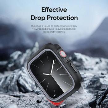 Dux Ducis Bamo tok Apple Watch 10 42mm - fekete-szürke kép