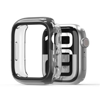 DUX DUCIS CAMO szilikon keret (BUMPER, ütésállóság) FEKETE Apple Watch Series 10 46mm kép