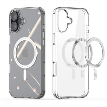DUX DUCIS CLIN műanyag telefonvédő (ütésállóság, légpárnás sarok, szilikon keret, MagSafe) ÁTLÁTSZÓ Apple iPhone 16 Plus kép