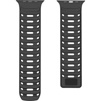 Dux Ducis CS Magnetic Silicone csereszíj Apple Watch 42 / 44 / 45 / 49 mm - fekete kép