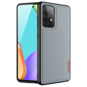 DUX DUCIS FINO szilikon telefonvédő (műanyag belső, közepesen ütésálló, rács minta) SZÜRKE Samsung Galaxy A72 4G (SM-A725F), Samsung Galaxy A72 5G (SM-A726F) kép