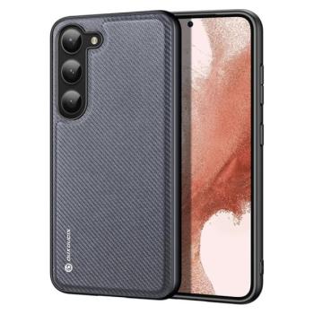 DUX DUCIS FINO szilikon telefonvédő (műanyag belső, közepesen ütésálló, rács minta) SZÜRKE Samsung Galaxy S23 Plus (SM-S916) kép