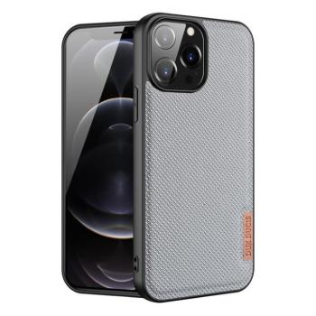 Dux Ducis Fino telefontok borított nylon anyag iPhone 13 Pro Max kék kép