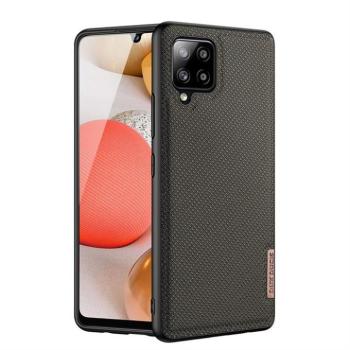 Dux Ducis Fino telefontok borított nylon anyag Samsung Galaxy A42 5G zöld kép