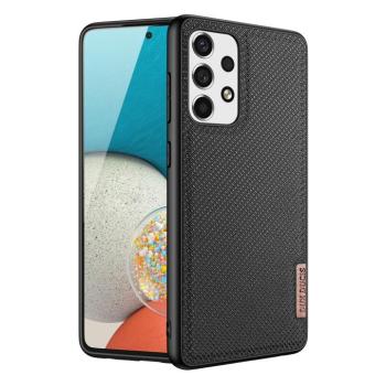Dux Ducis Fino tok borító, Nylon anyag Samsung Galaxy A73 fekete kép