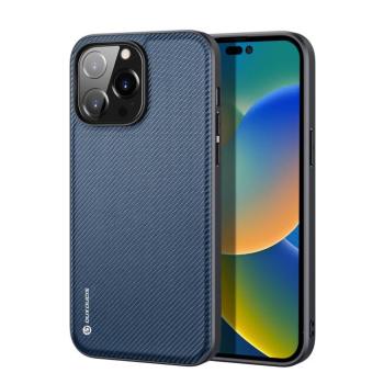 Dux Ducis Fino tok iPhone 14 Pro Max kék nylon kép