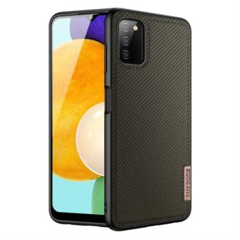 DUX DUCIS FINO tok nejlon anyaggal borított Samsung Galaxy A03s zöld kép
