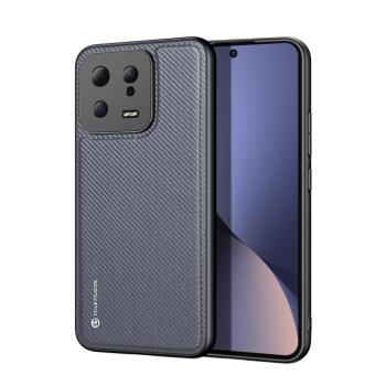 Dux Ducis Fino tok Xiaomi 13 tok szilikon keret szürke kép