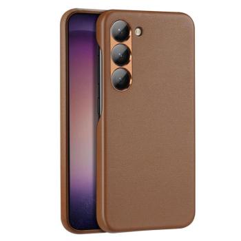 Dux Ducis Grit Samsung Galaxy S23+ műbőrből készült elegáns tok MagSafe barna kép