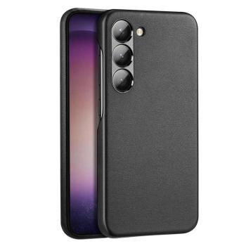 Dux Ducis Grit Samsung Galaxy S23+ műbőrből készült elegáns tok MagSafe fekete kép