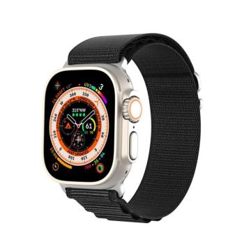 Dux Ducis GS nylon Apple Watch 38/40/41mm szíj, fekete kép