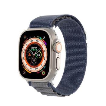 Dux Ducis GS nylon Apple Watch 42/44/45/49mm szíj, kék kép