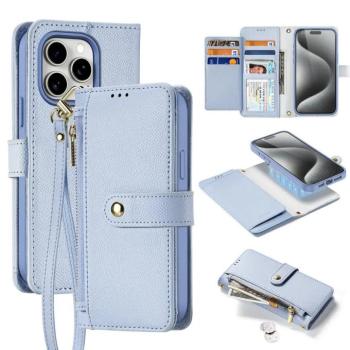 Dux Ducis Lawa könyvtok iPhone 15 - kék kép