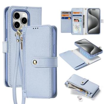 Dux Ducis Lawa könyvtok iPhone 15 Pro - kék kép