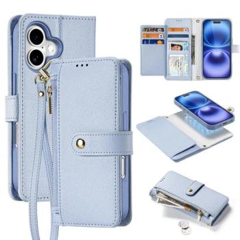 Dux Ducis Lawa MagSafe-kompatibilis könyvtok iPhone 16 - kék kép