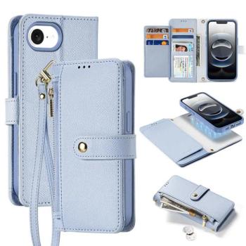 Dux Ducis Lawa MagSafe-kompatibilis könyvtok iPhone 16e - kék kép