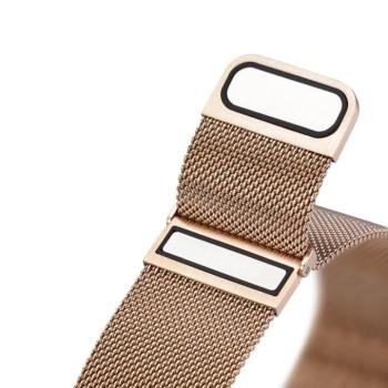 DUX DUCIS Milanese - rozsdamentes acél mágneses szíj Apple Watch 42/44/45mm arany kép